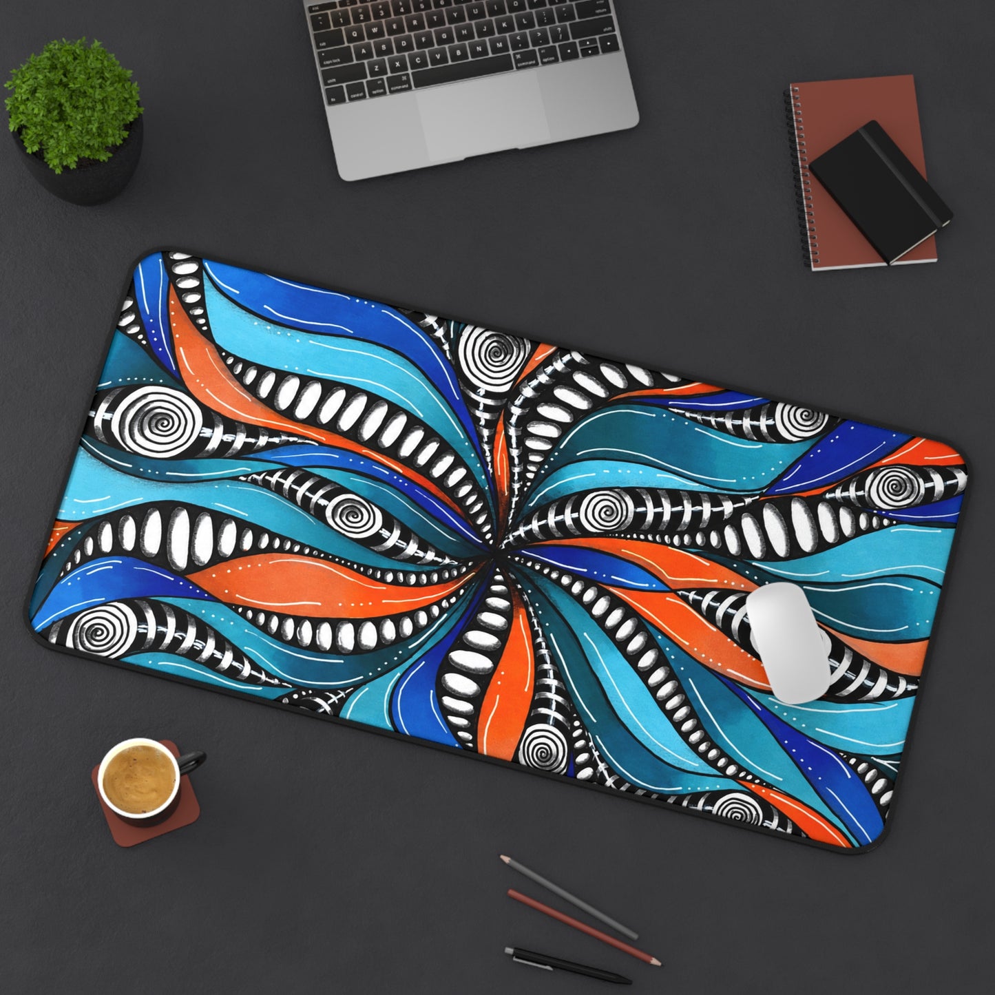 Wild Burst Desk Mat