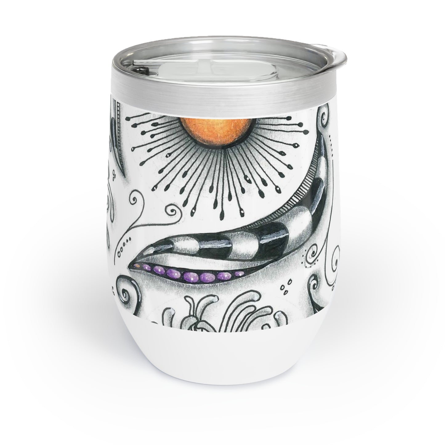 Zen Whimsy Wine Tumbler