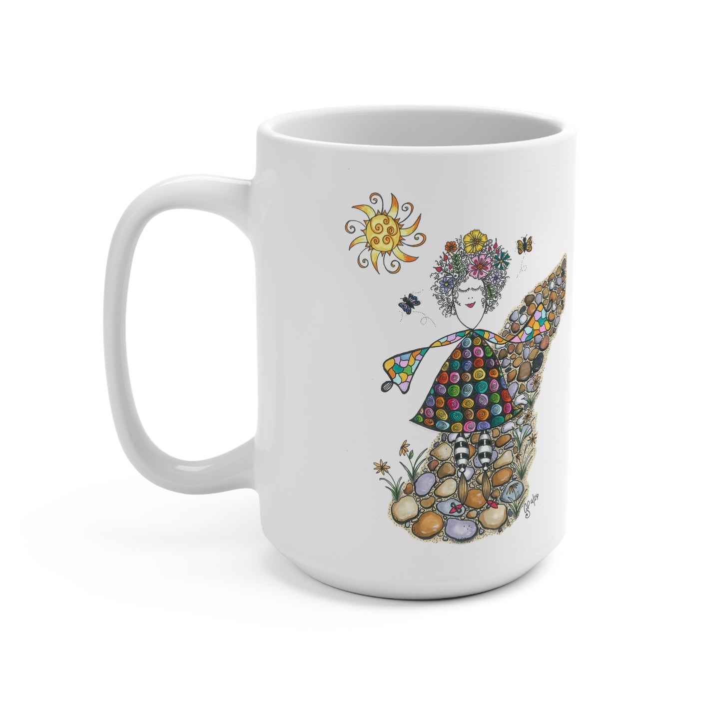 A Beautiful Day 15oz Coffee Mug