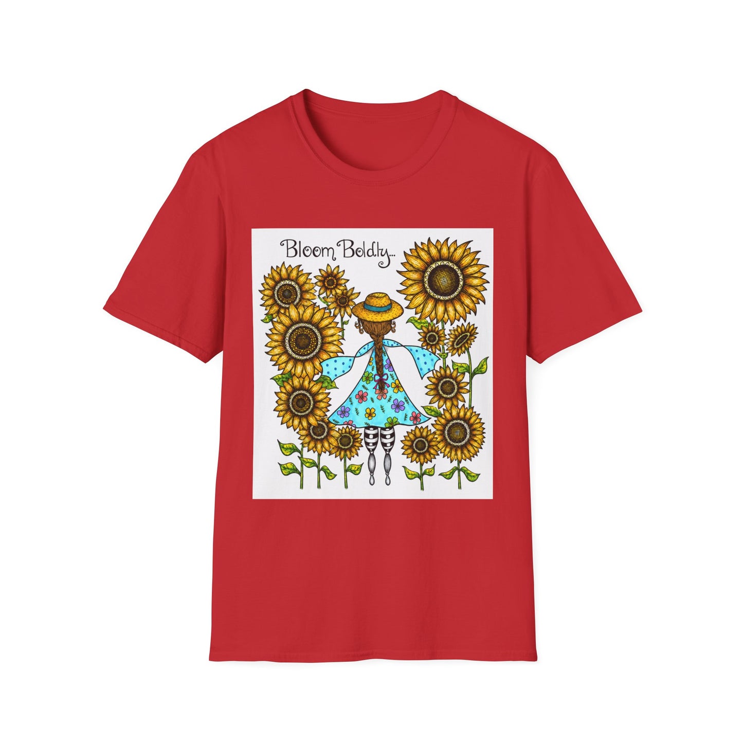 Bloom Boldly Unisex Softstyle T-Shirt