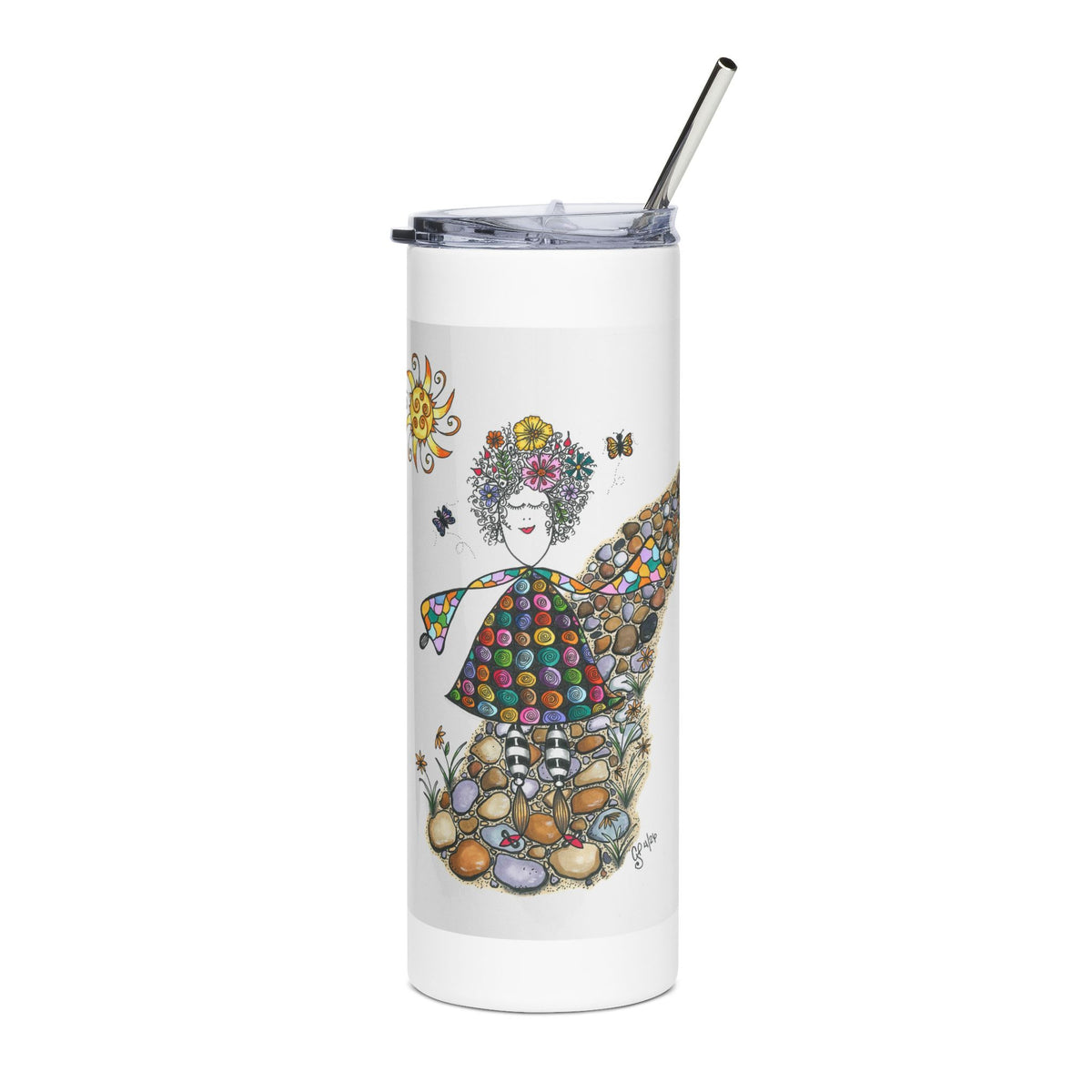 A Beautiful Day Stainless Steel Tumbler, 20oz