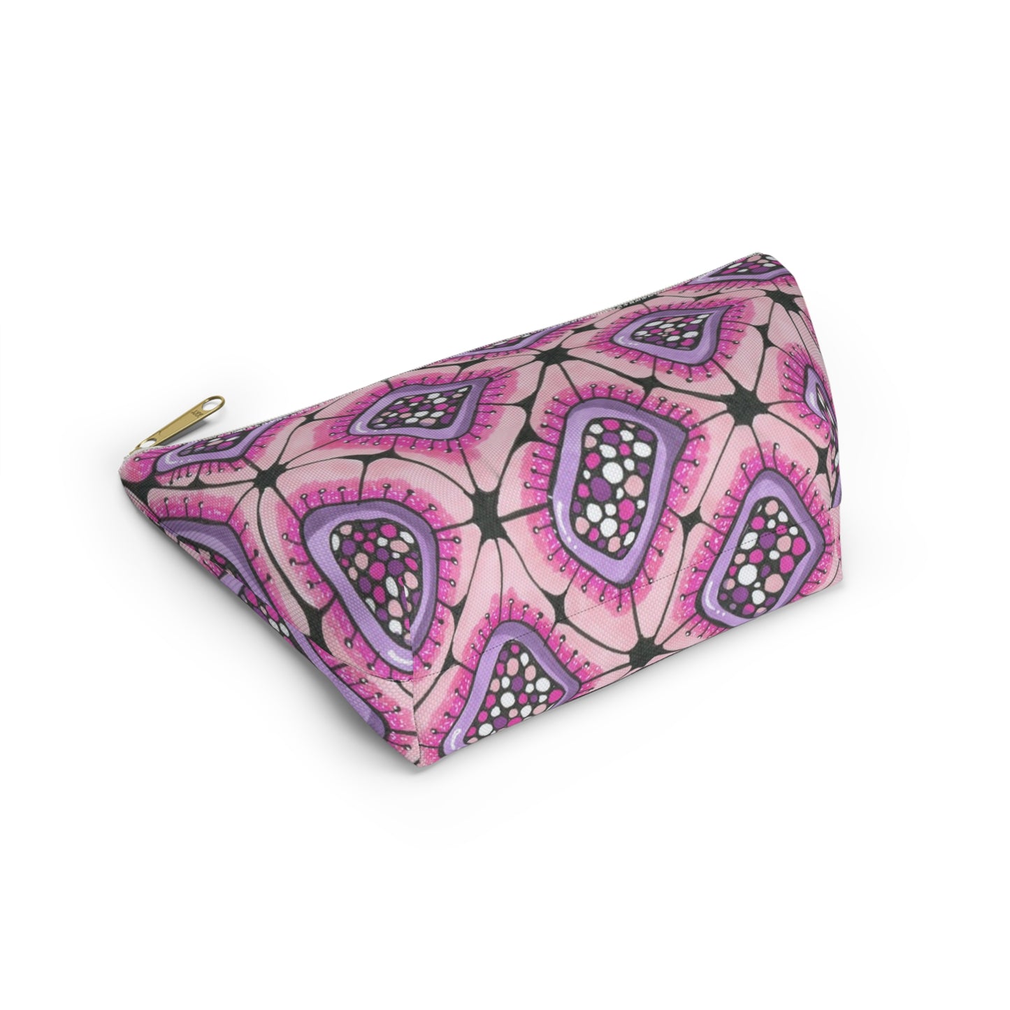 Punchy Pink Pouch w T-bottom