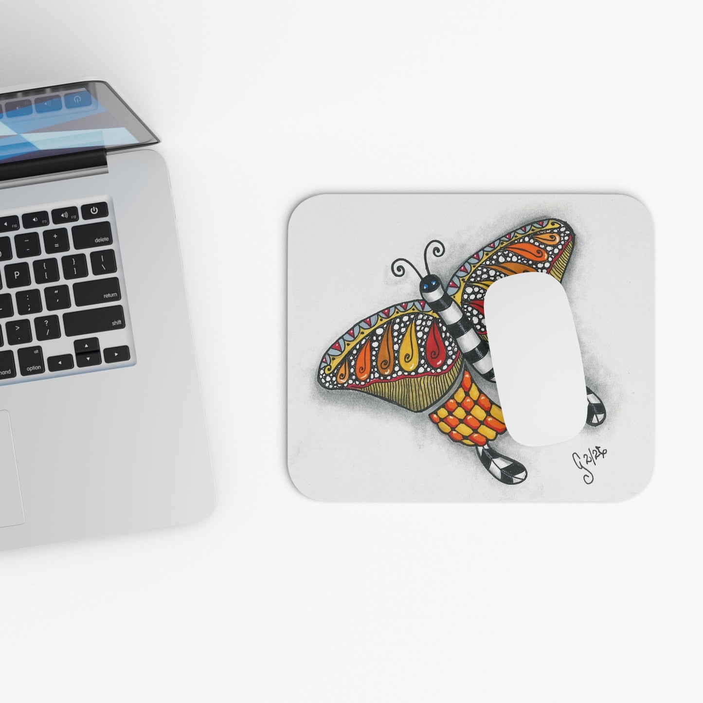 Butterfly Mouse Pad (Rectangle)