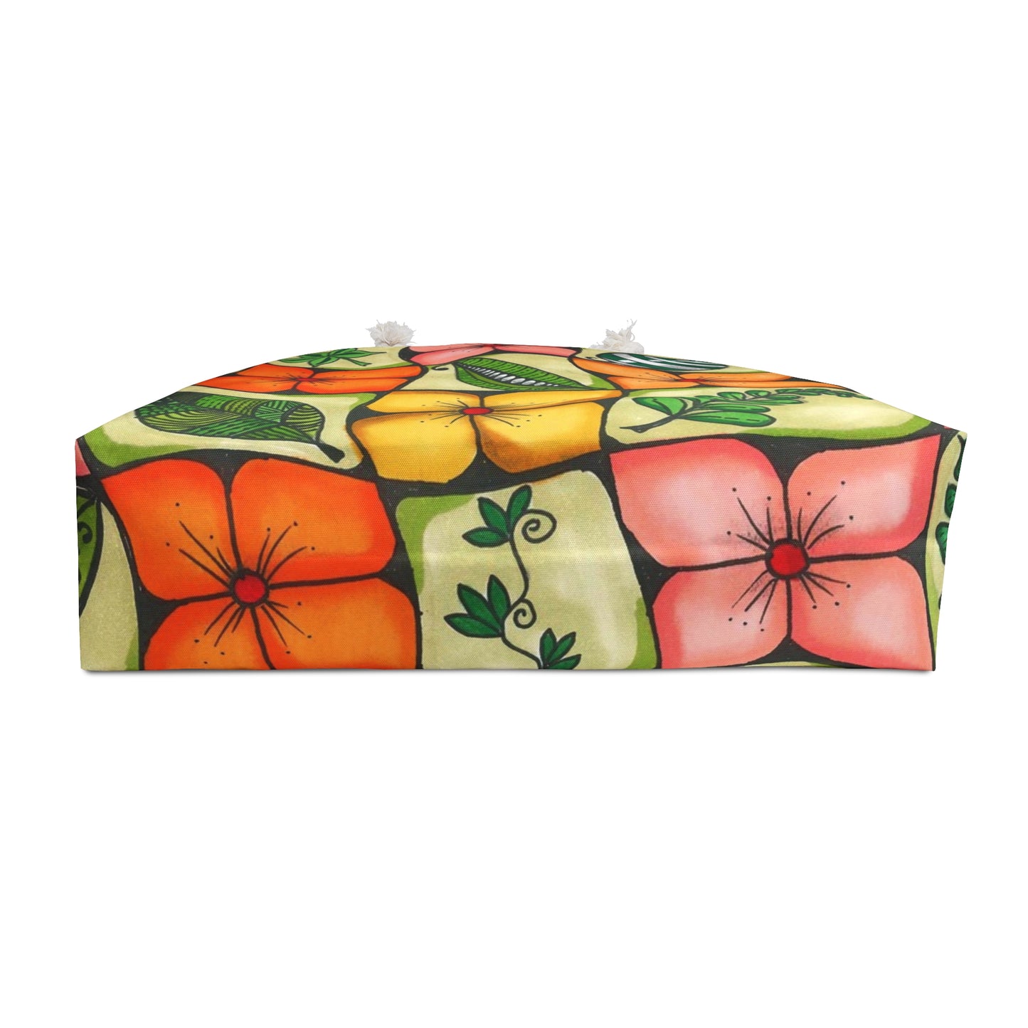 All-Over Flower Weekender Bag
