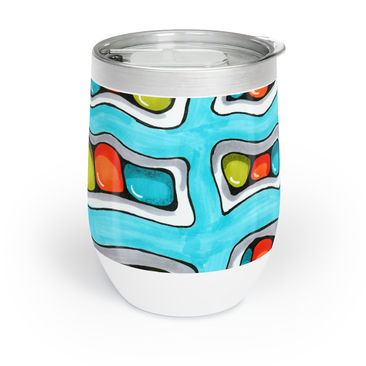 Funky Beans Chill Wine Tumbler