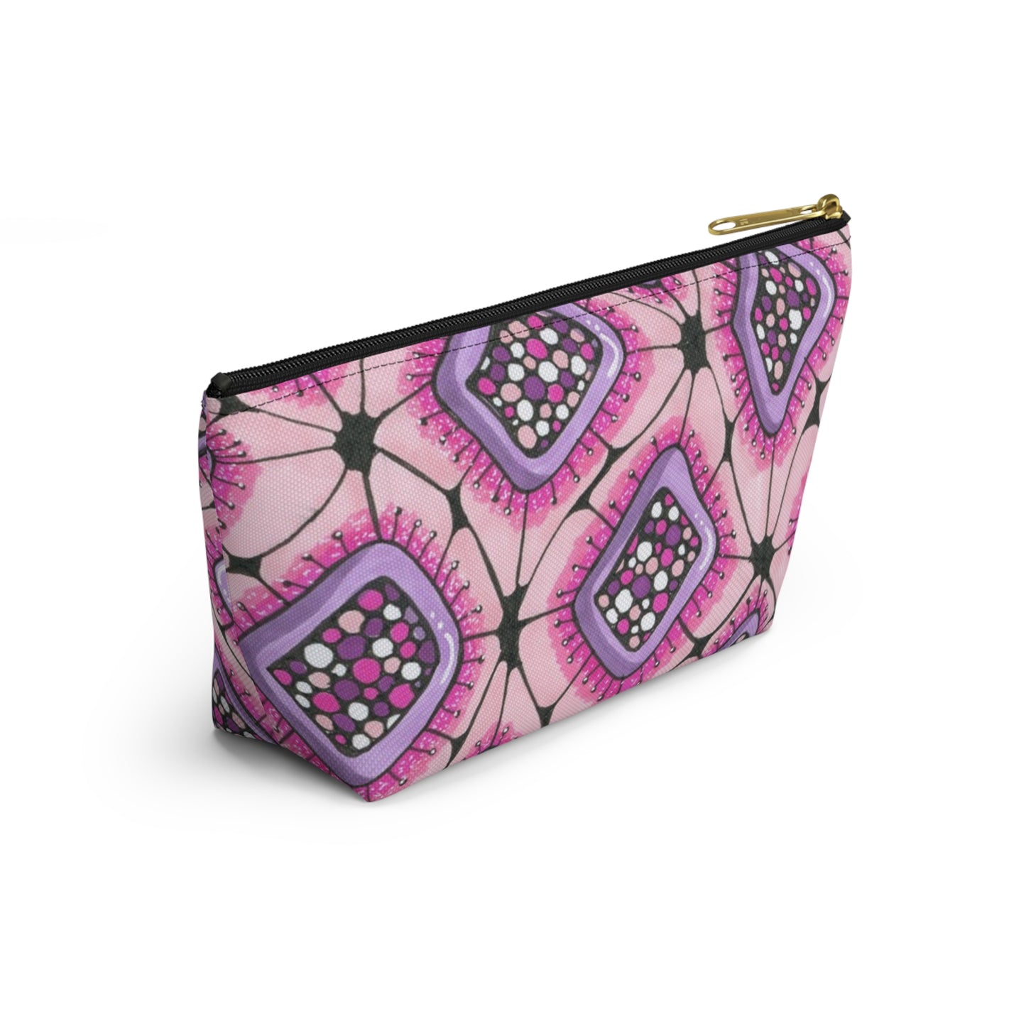Punchy Pink Pouch w T-bottom