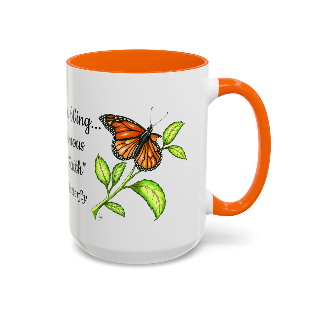 Larry The Butterfly Coffee Mug (11, 15oz)