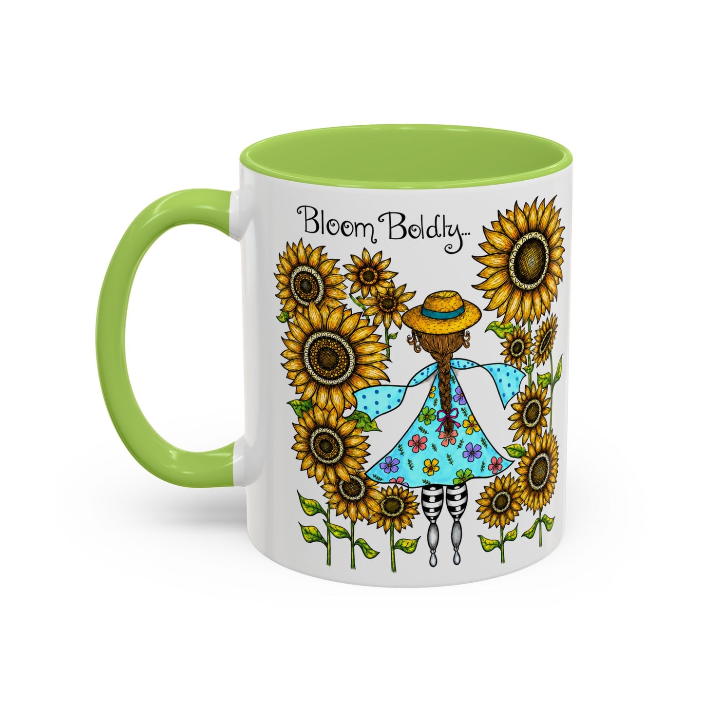 Bloom Boldly Accent Coffee Mug (11, 15oz)