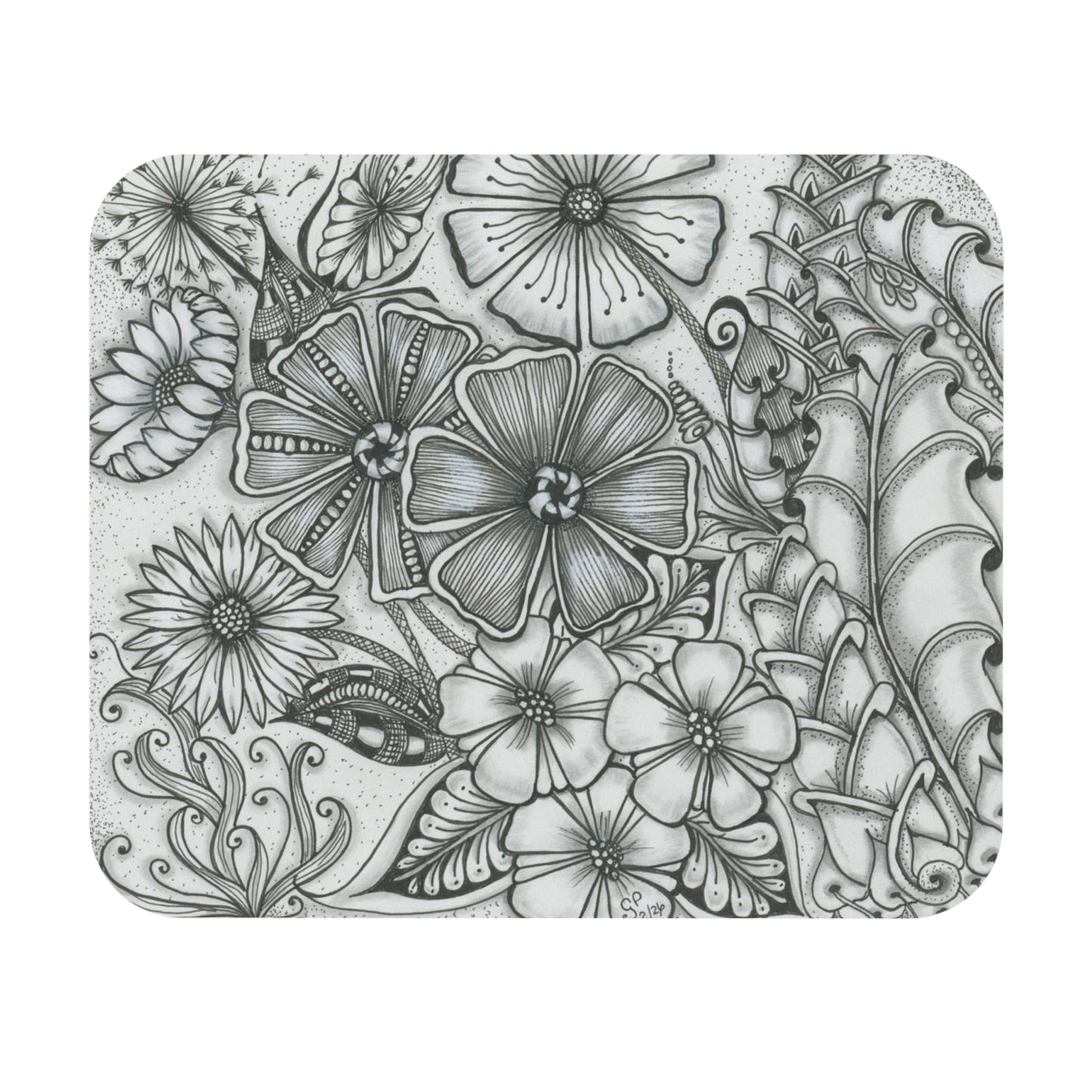 Bunches of Flowers Mouse Pad (Rectangle)
