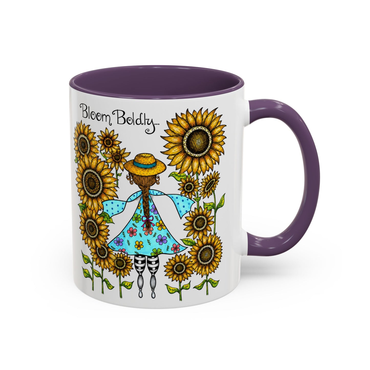Bloom Boldly Accent Coffee Mug (11, 15oz)