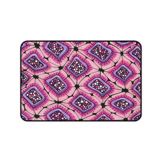 Punchy Pink Desk Mat