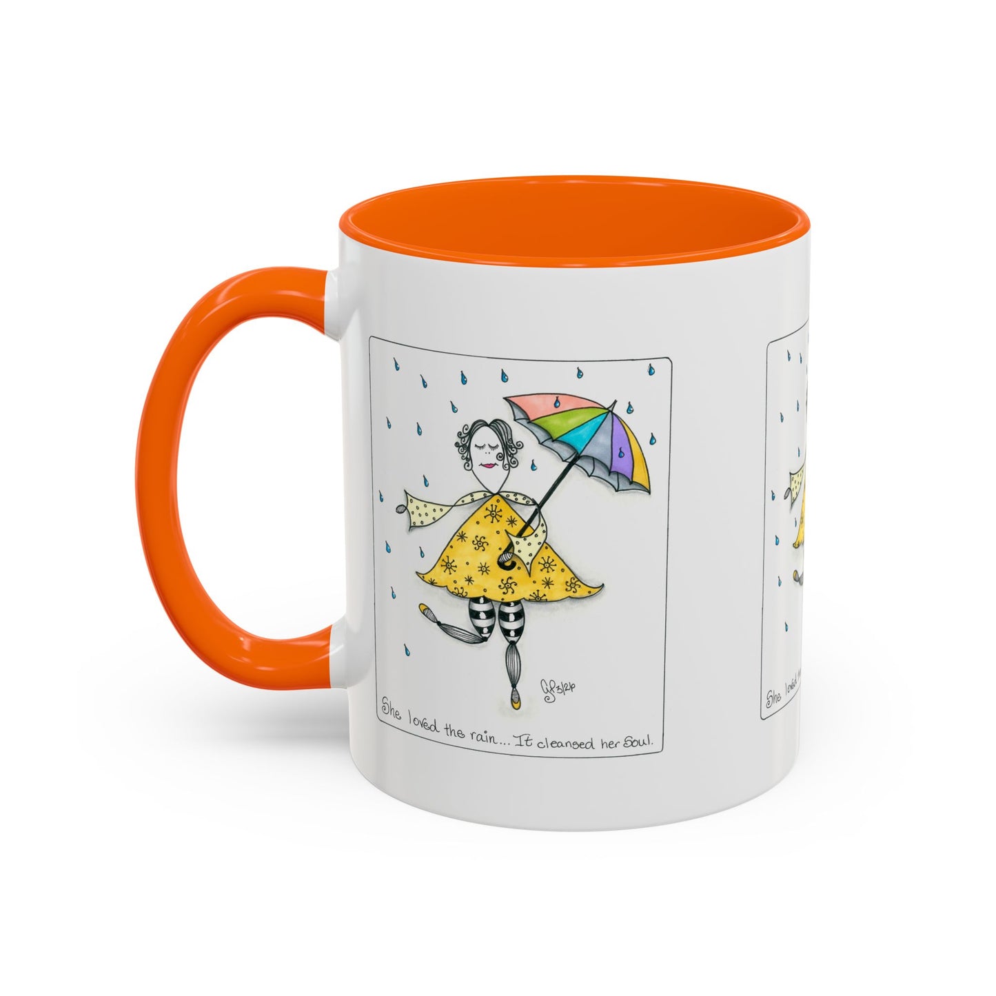 The Rain Cleansed Her Soul Coffee Mug (11, 15oz)