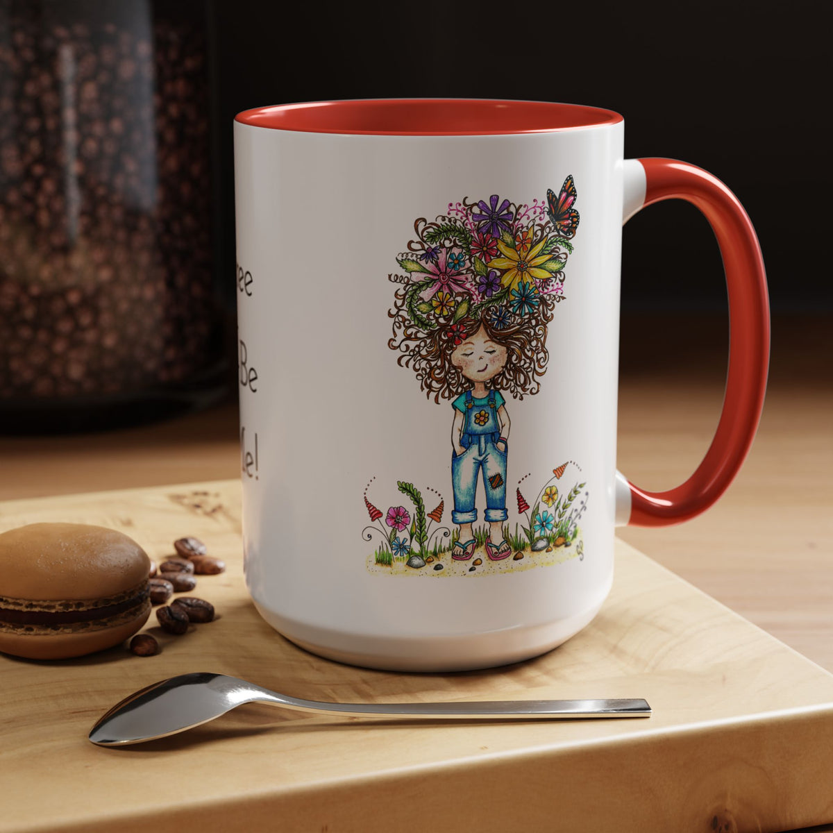 Free To Be Me! Accent Coffee Mug (11, 15oz)