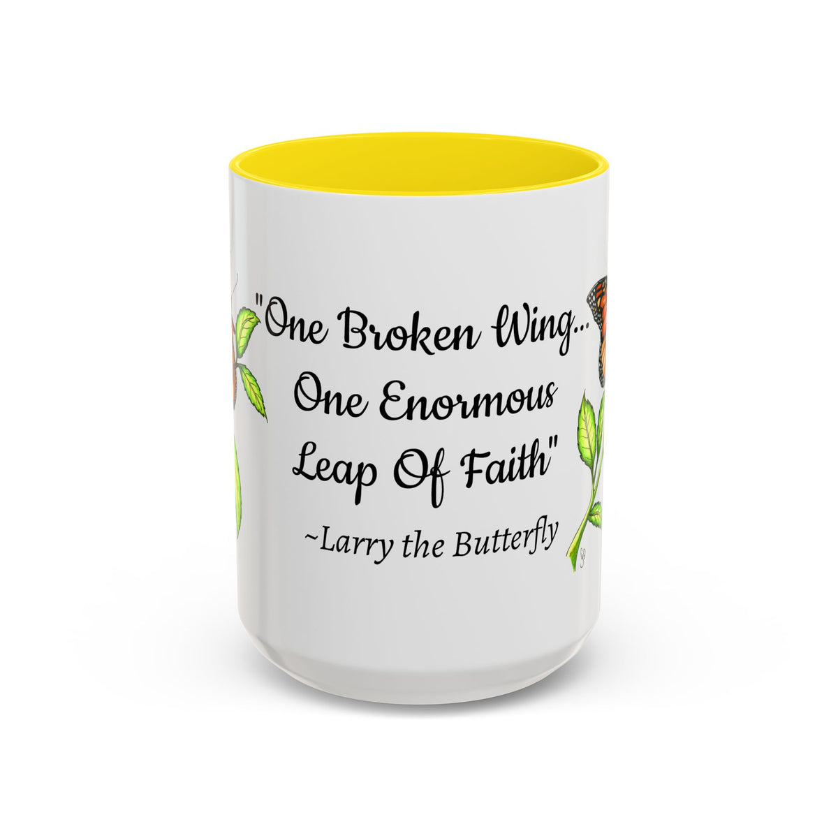 Larry The Butterfly Coffee Mug (11, 15oz)