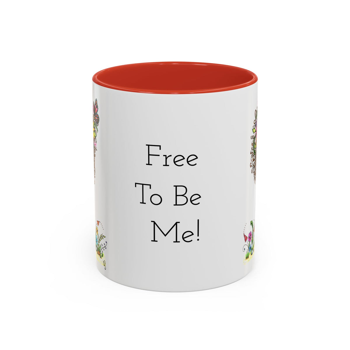 Free To Be Me! Accent Coffee Mug (11, 15oz)