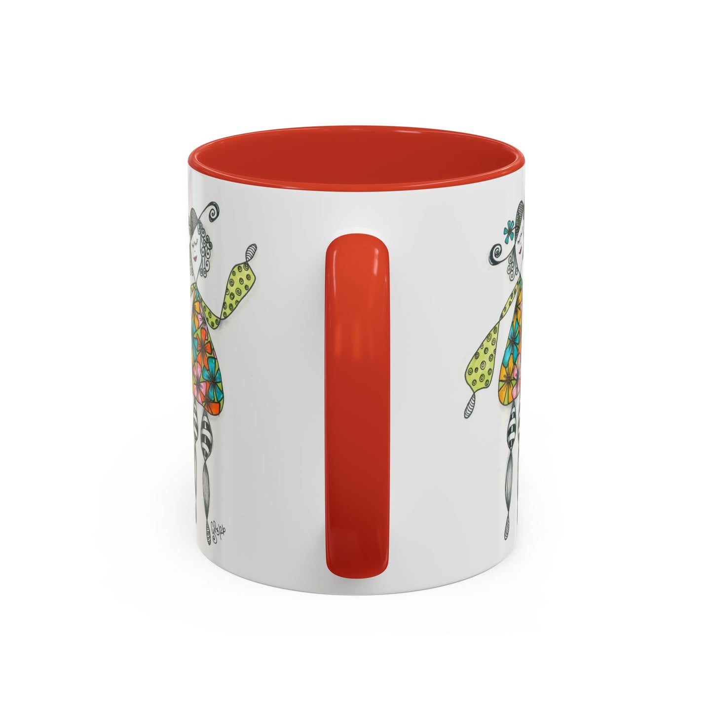 Carefree and Fancy Coffee Mug (11, 15oz)