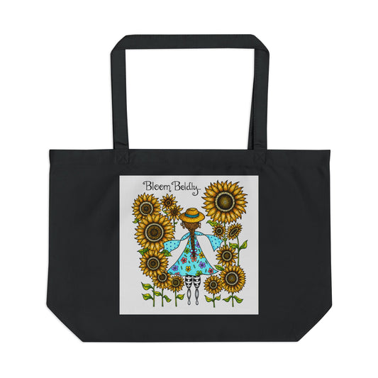 Bloom Boldly Large Eco Market Tote