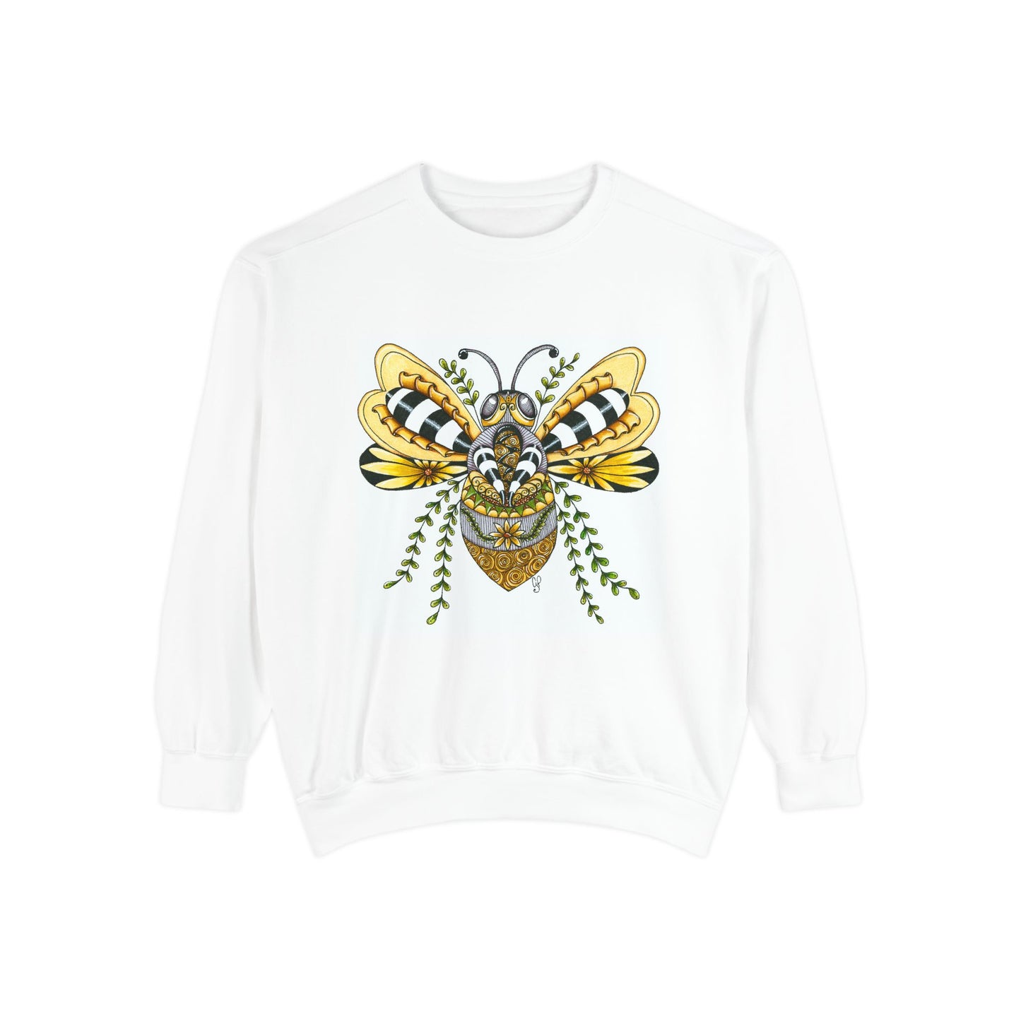 Queen Bee Garment-Dyed Sweatshirt