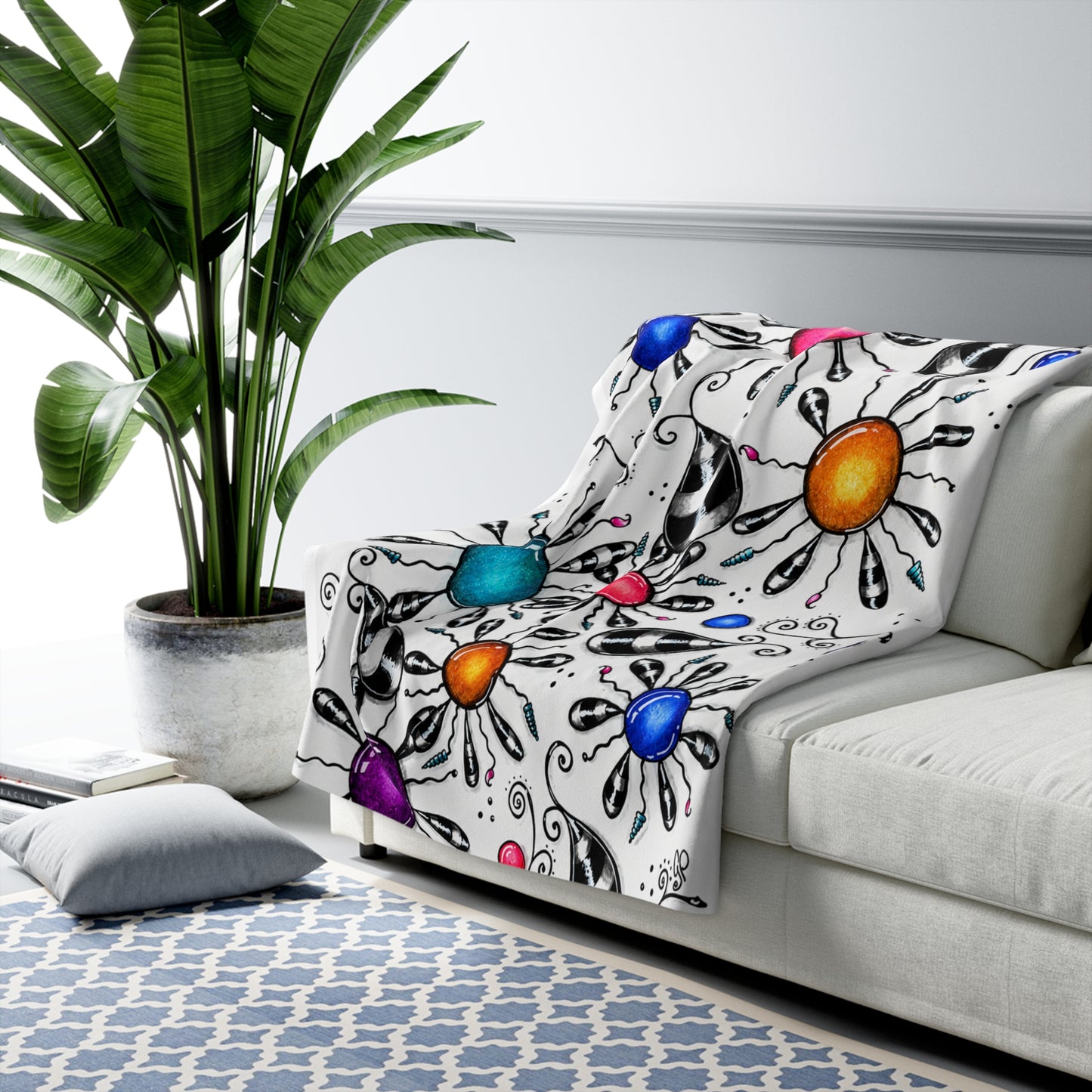 Wild Thing Sherpa Fleece Blanket