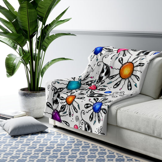 Wild Thing Sherpa Fleece Blanket