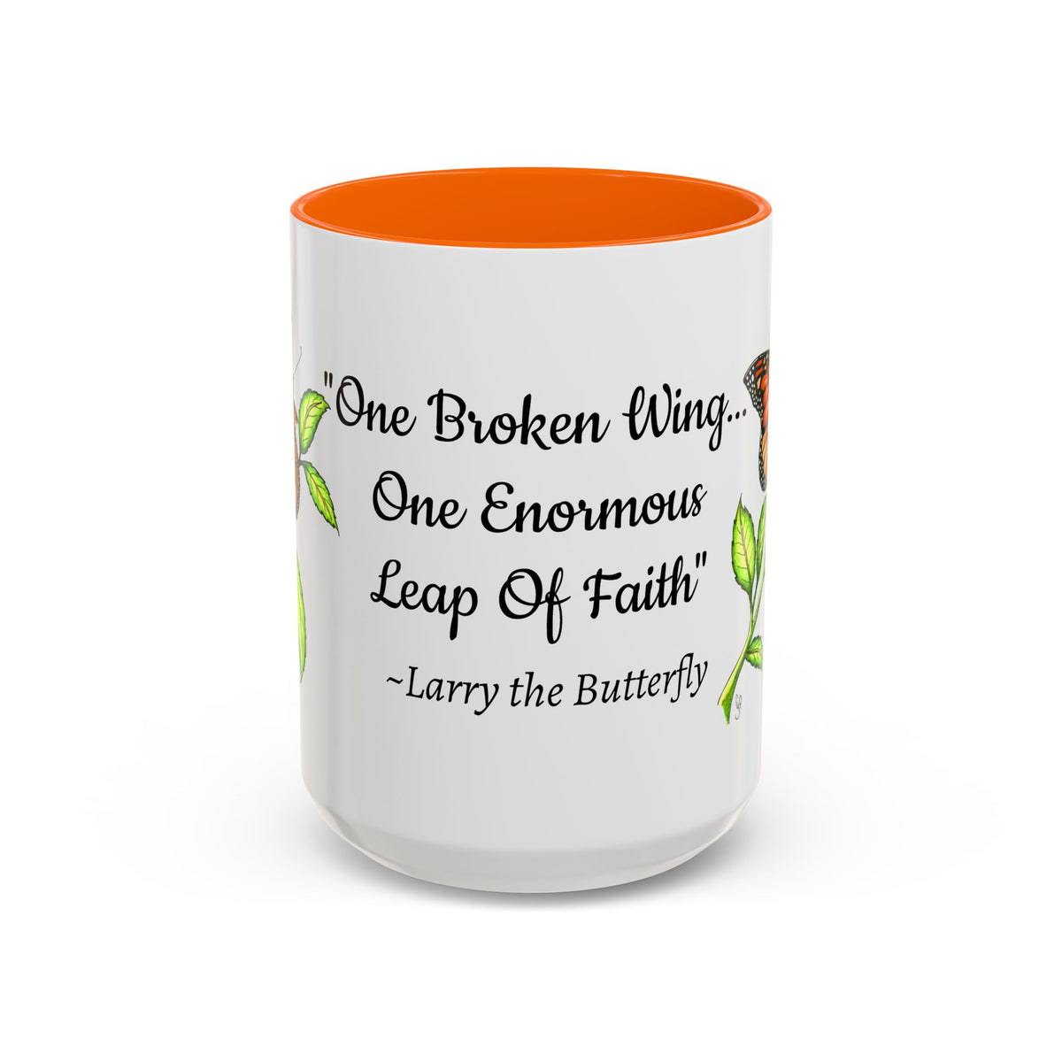 Larry The Butterfly Coffee Mug (11, 15oz)