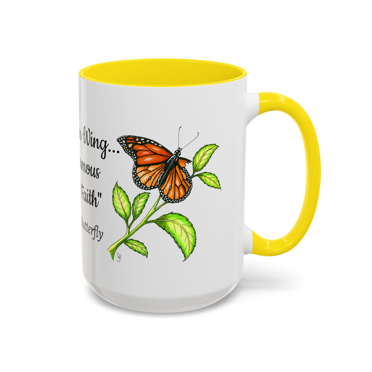 Larry The Butterfly Coffee Mug (11, 15oz)