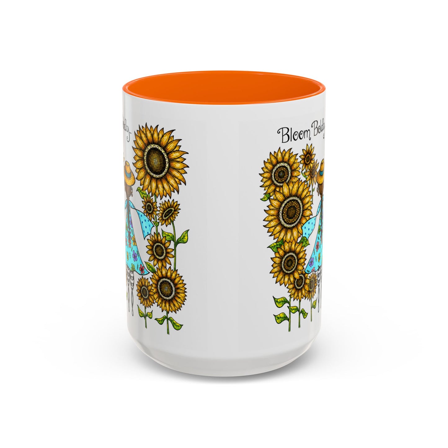 Bloom Boldly Accent Coffee Mug (11, 15oz)