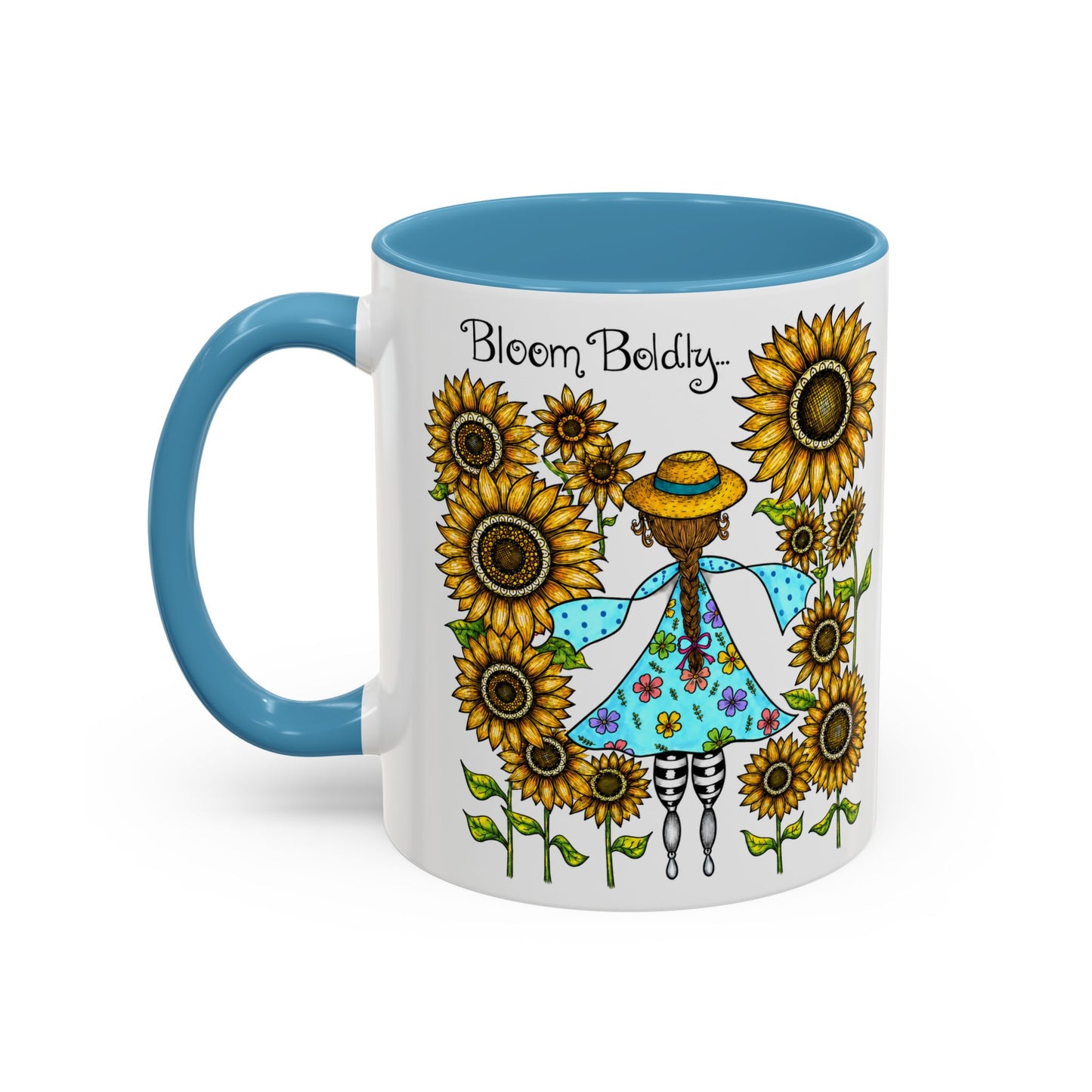 Bloom Boldly Accent Coffee Mug (11, 15oz)