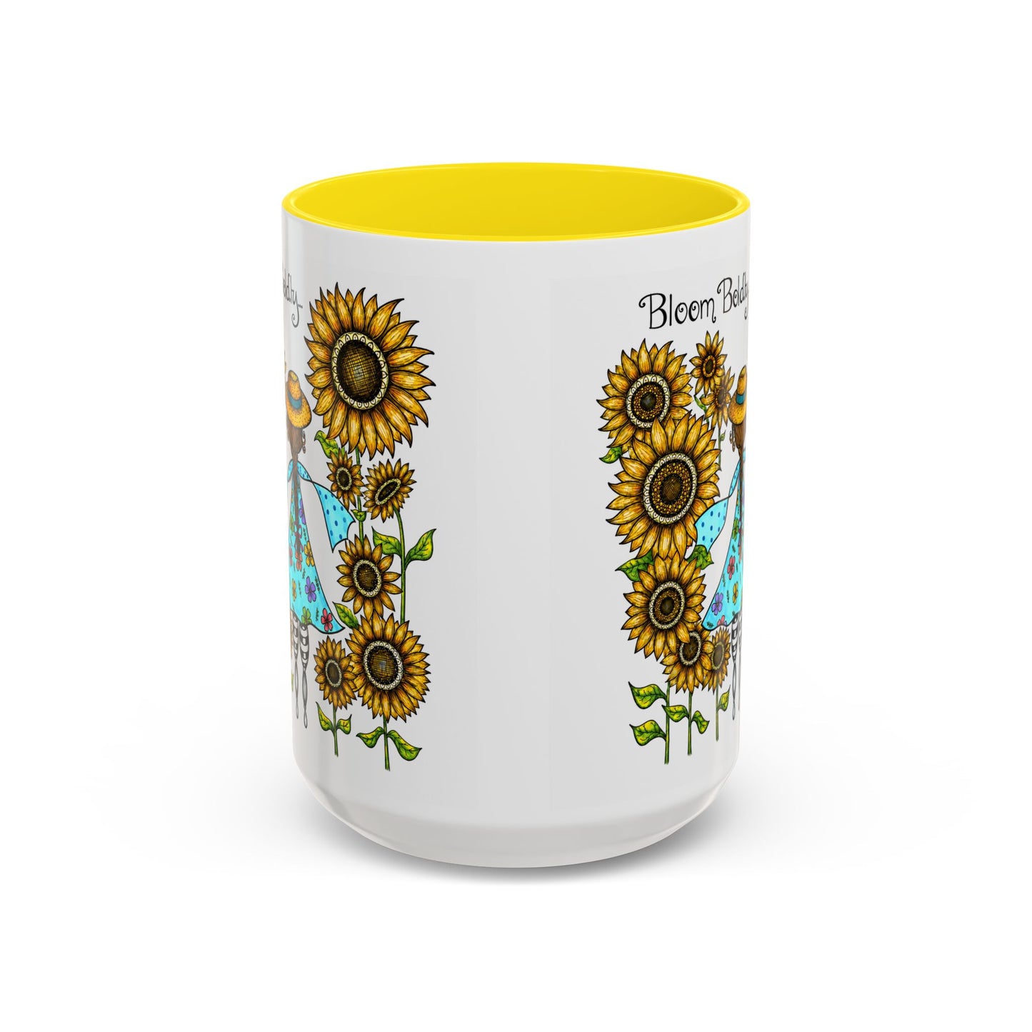 Bloom Boldly Accent Coffee Mug (11, 15oz)