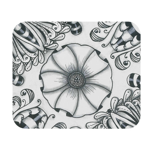 Zentangle Fantasy Mouse Pad (Rectangle)