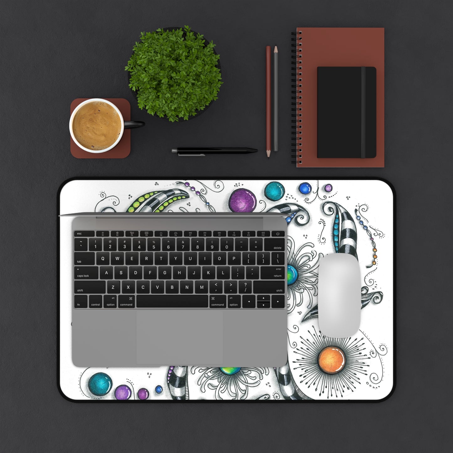 Zen Whimsy Desk Mat