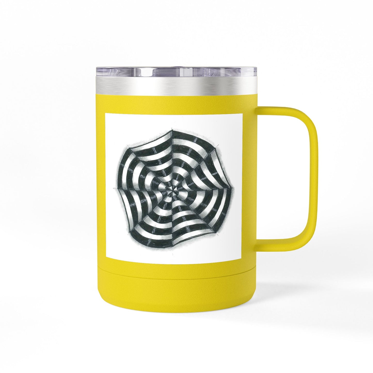 Illusion Coffee Mug Tumbler, 15oz