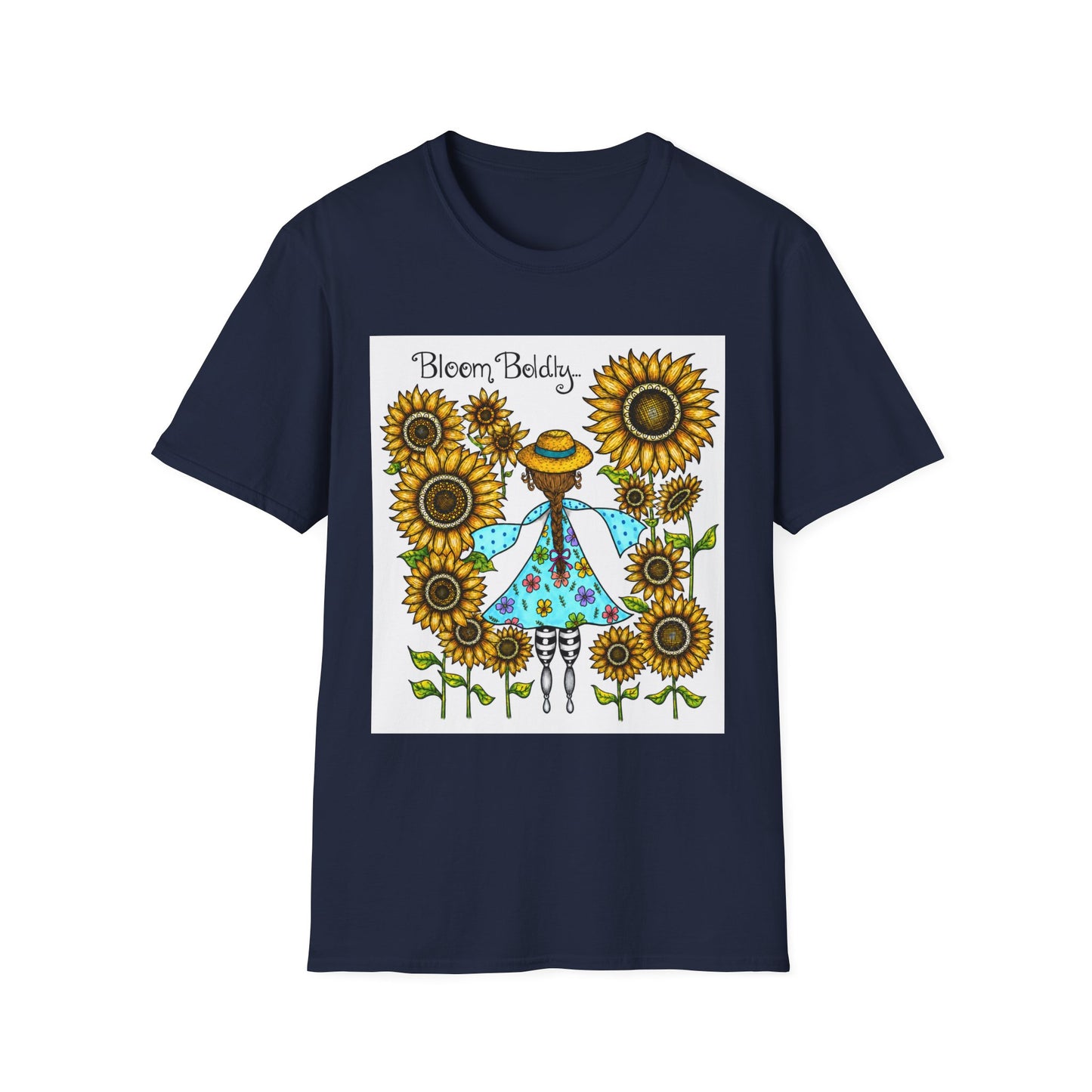Bloom Boldly Unisex Softstyle T-Shirt