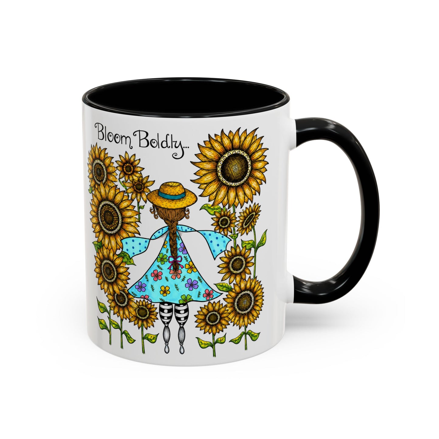 Bloom Boldly Accent Coffee Mug (11, 15oz)