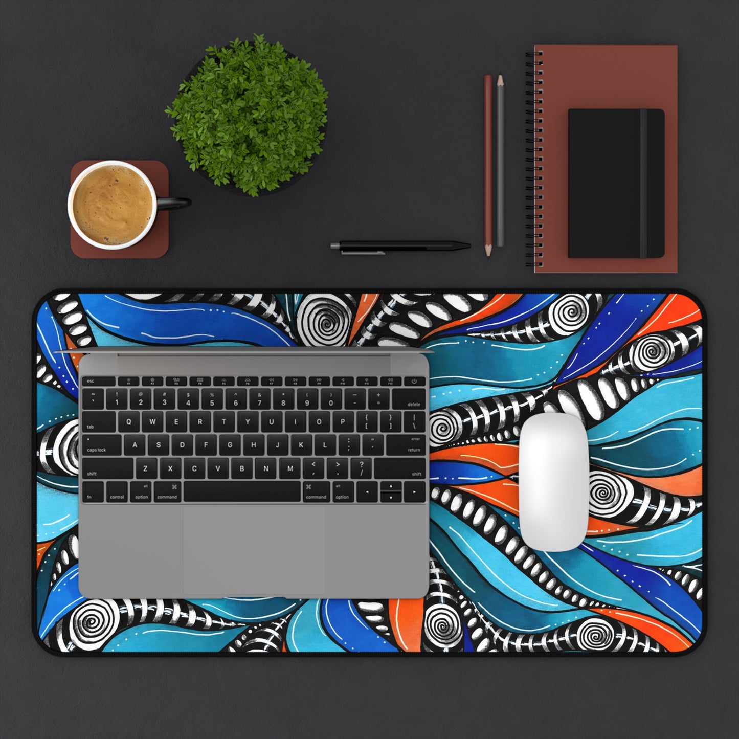 Wild Burst Desk Mat