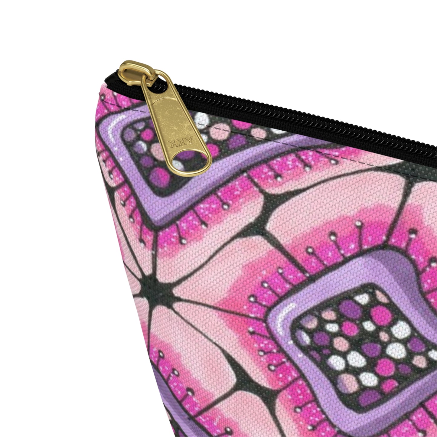 Punchy Pink Pouch w T-bottom
