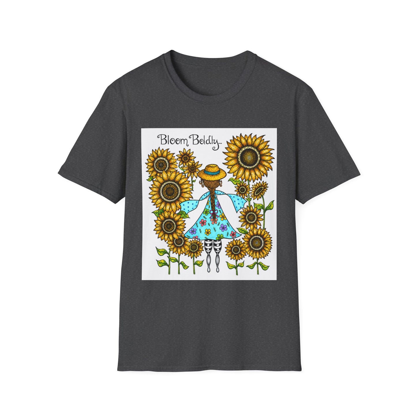 Bloom Boldly Unisex Softstyle T-Shirt