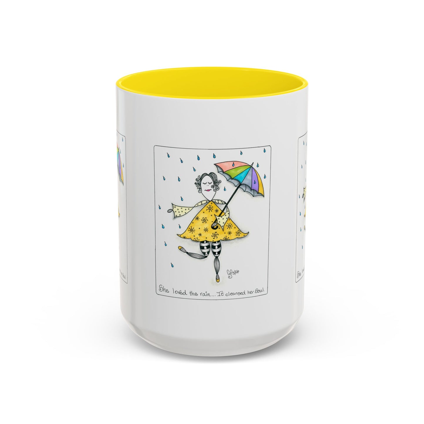 The Rain Cleansed Her Soul Coffee Mug (11, 15oz)