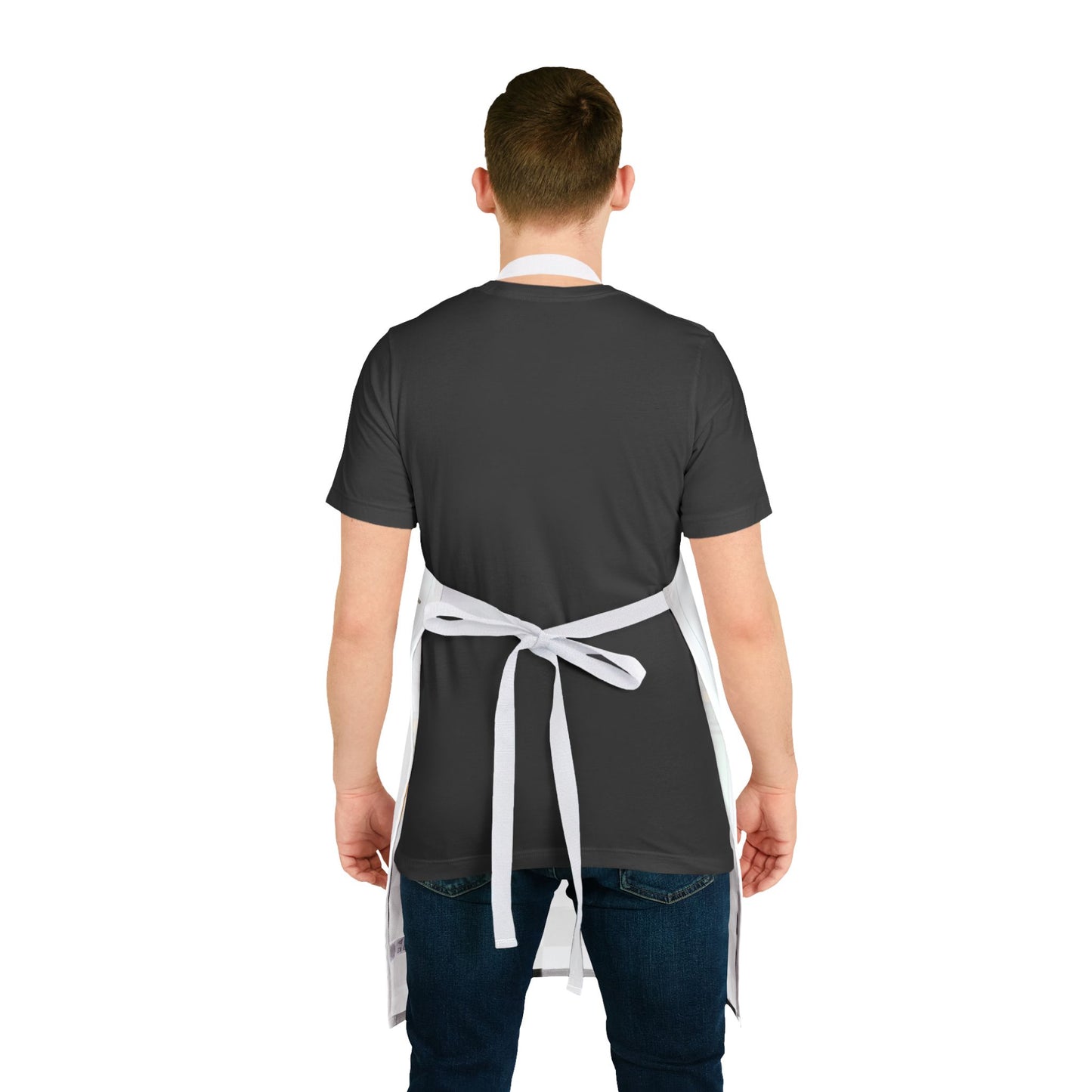 She Bakes! Apron, 5-Color Straps (AOP)