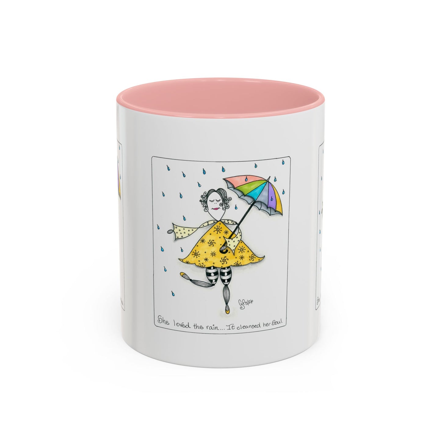 The Rain Cleansed Her Soul Coffee Mug (11, 15oz)