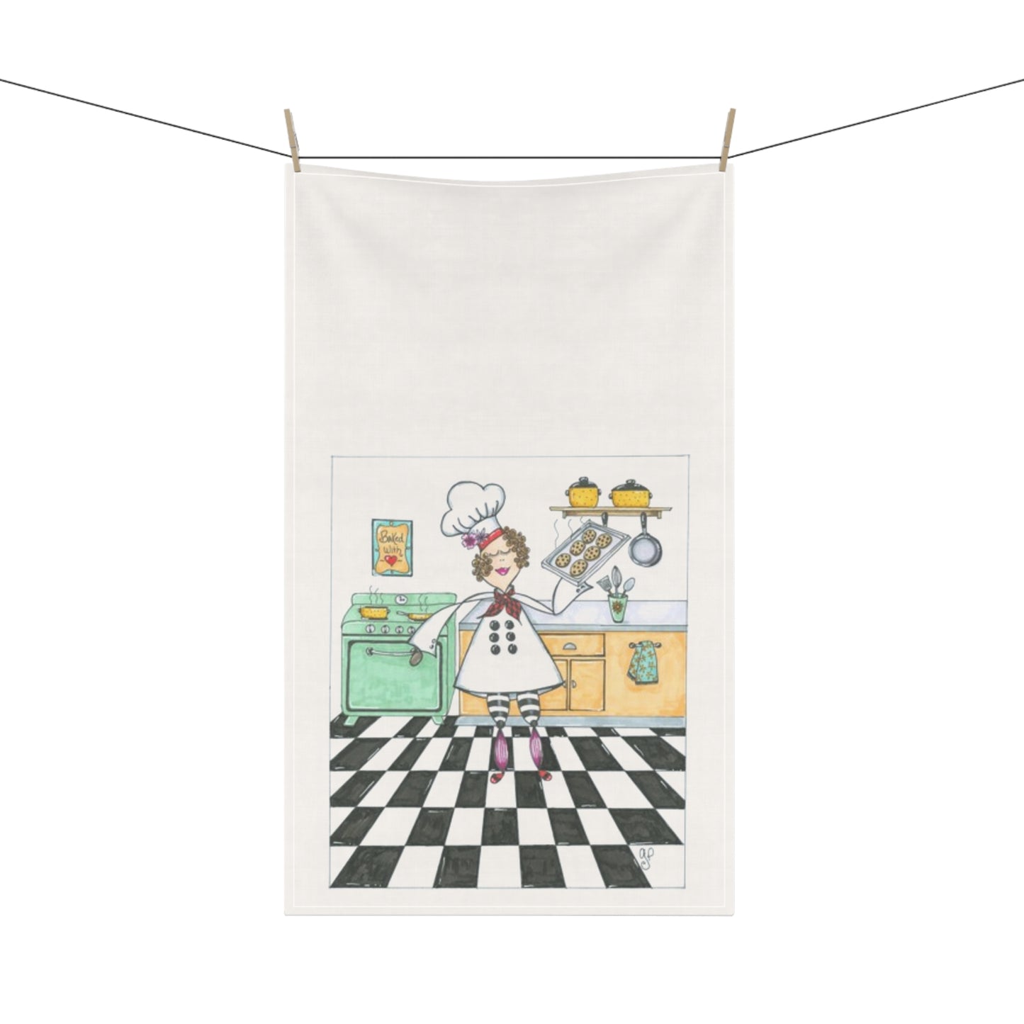 She Bakes! Tea Towels (cotton)