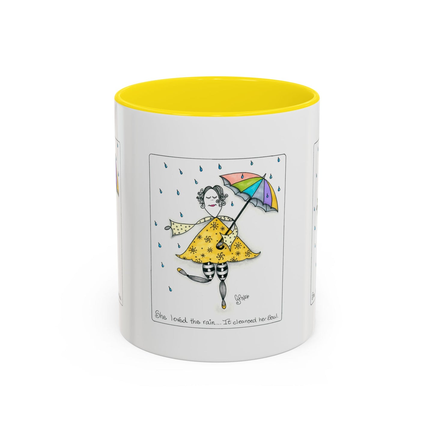 The Rain Cleansed Her Soul Coffee Mug (11, 15oz)