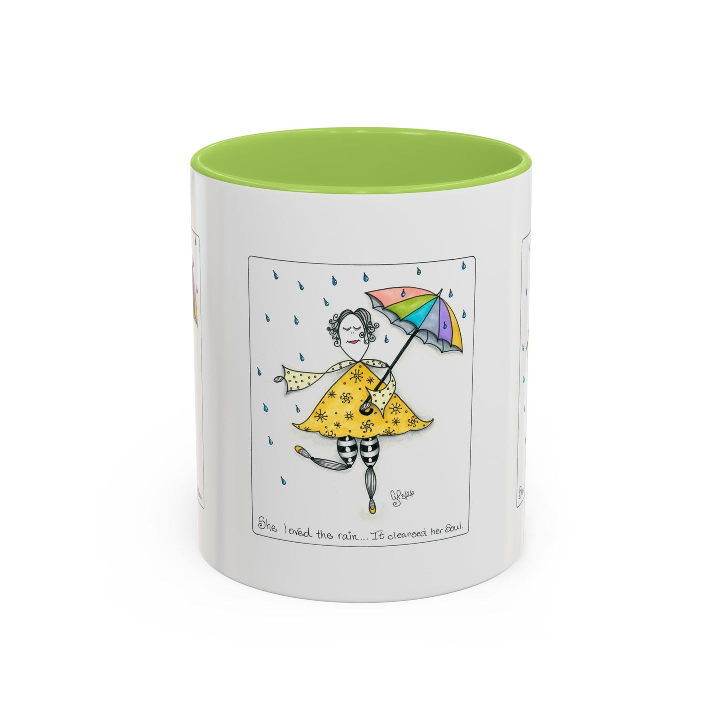 The Rain Cleansed Her Soul Coffee Mug (11, 15oz)