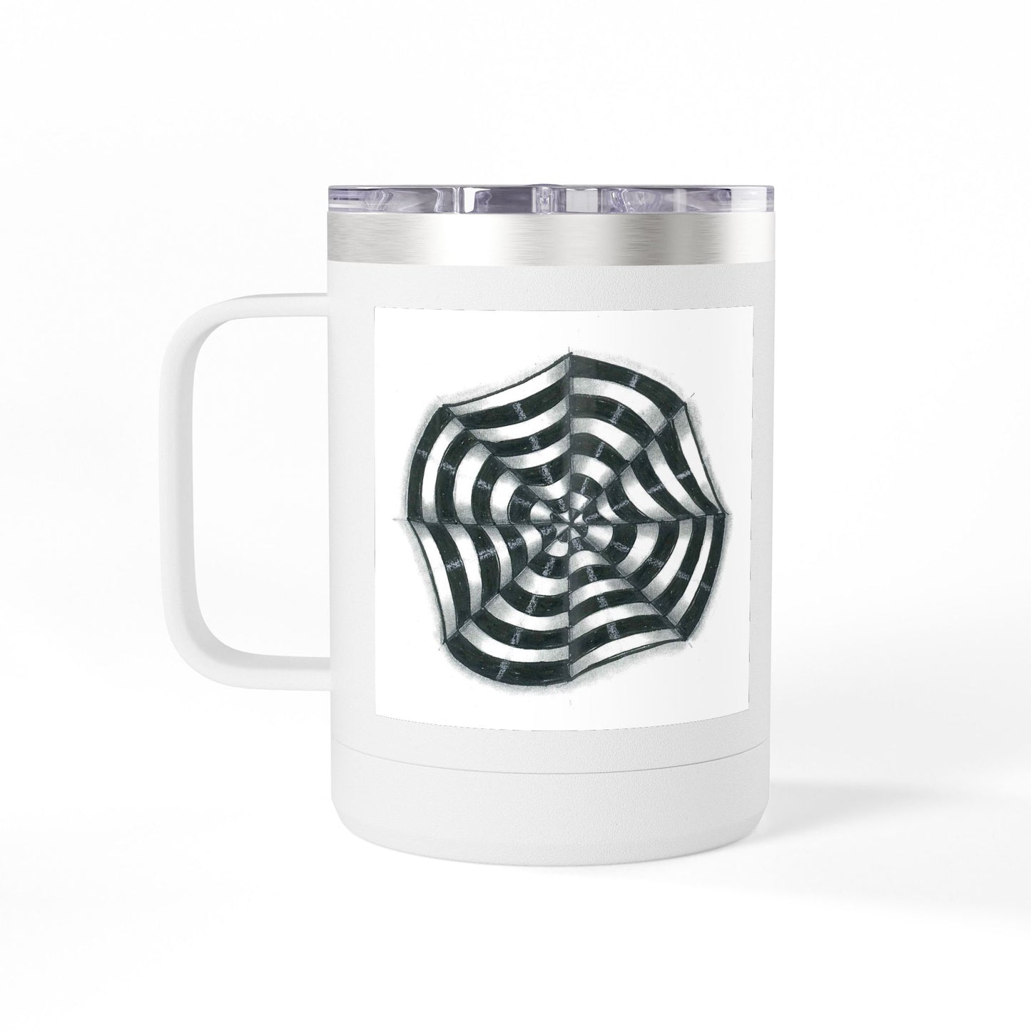 Illusion Coffee Mug Tumbler, 15oz