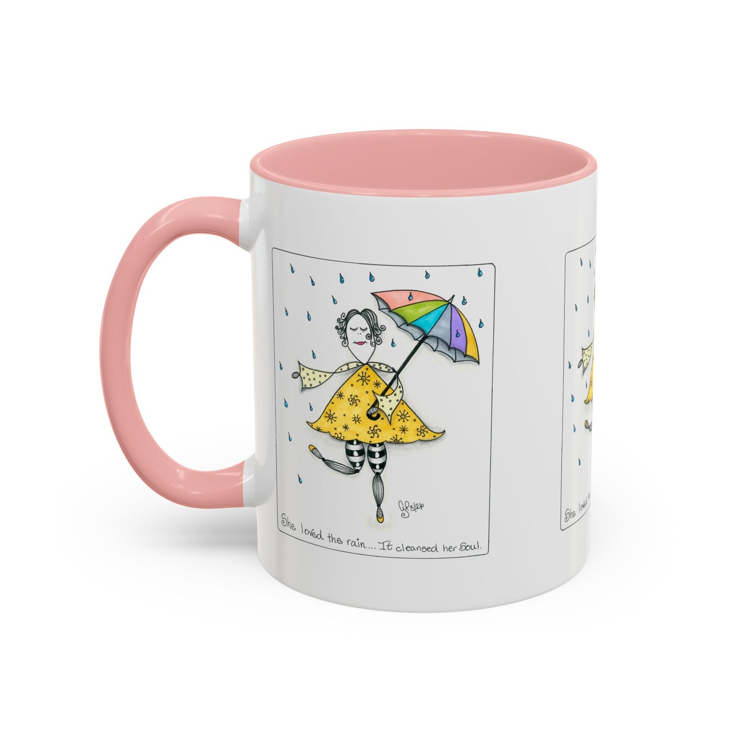 The Rain Cleansed Her Soul Coffee Mug (11, 15oz)