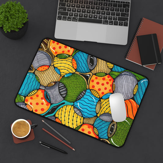 Funky Bubbles Desk Mat