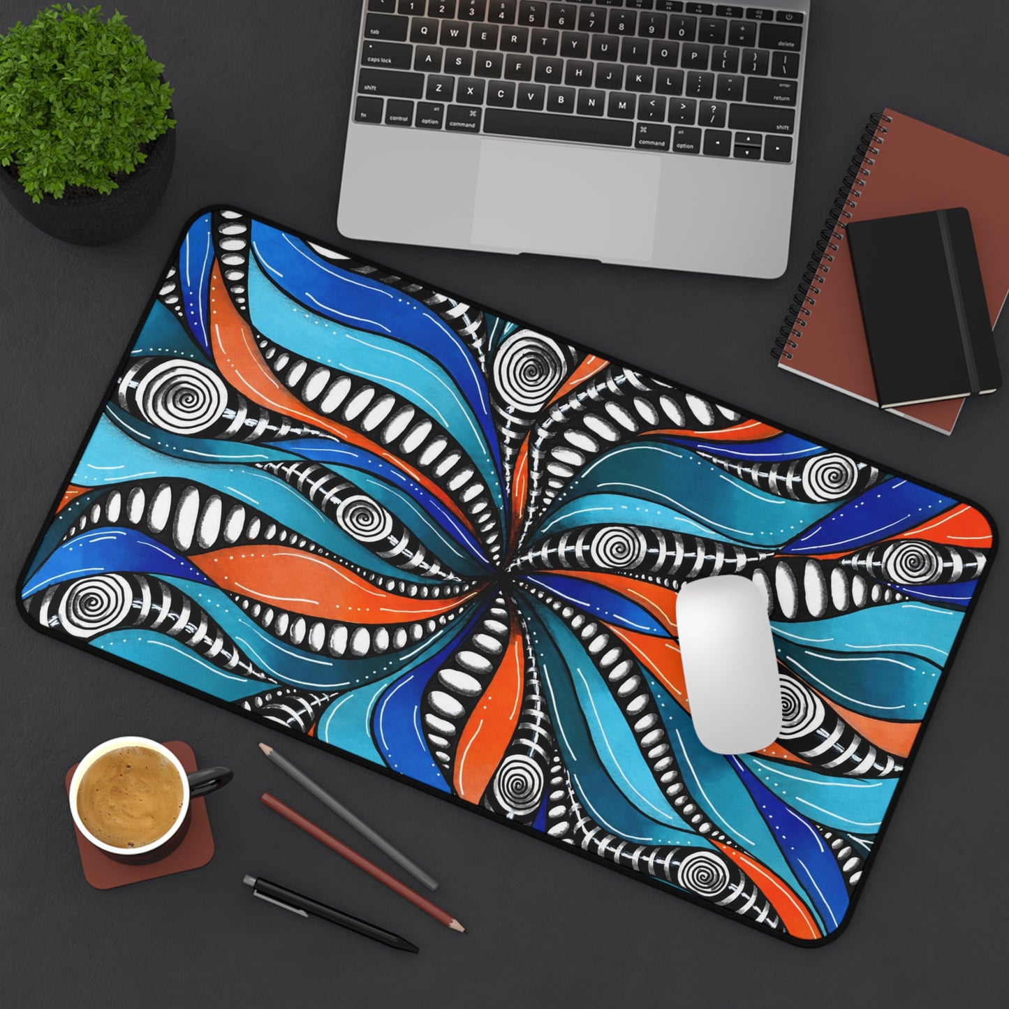 Wild Burst Desk Mat