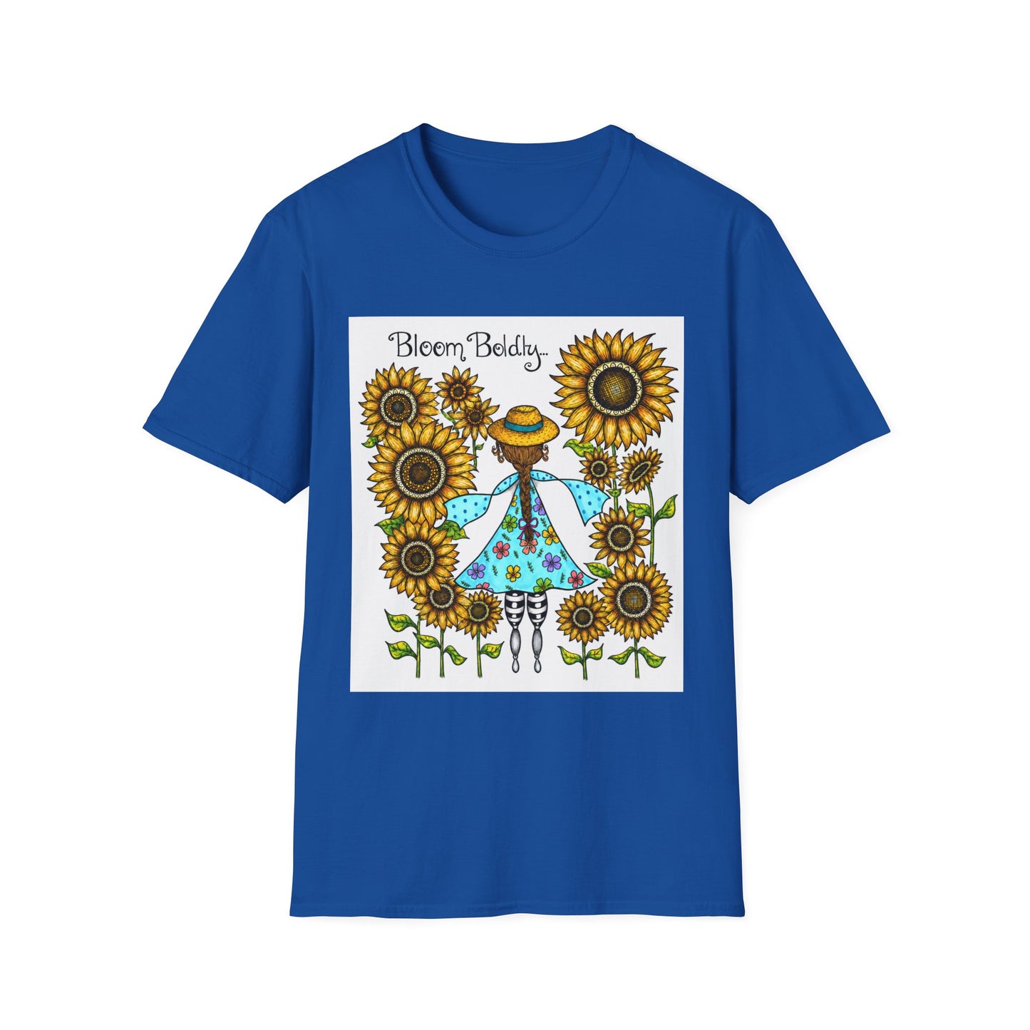 Bloom Boldly Unisex Softstyle T-Shirt
