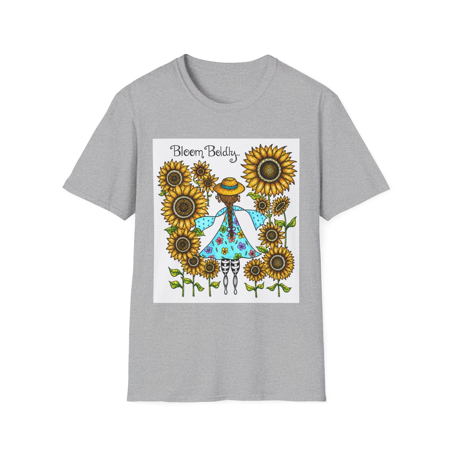Bloom Boldly Unisex Softstyle T-Shirt