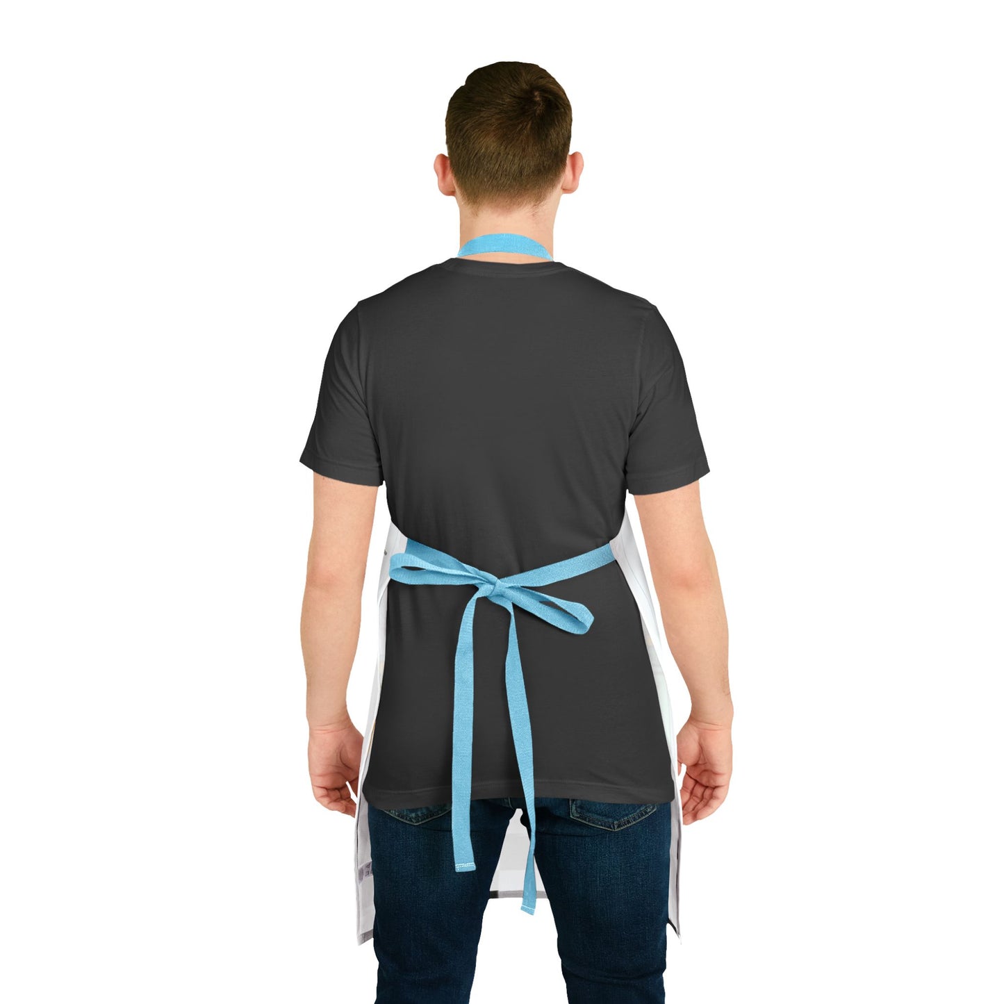 She Bakes! Apron, 5-Color Straps (AOP)